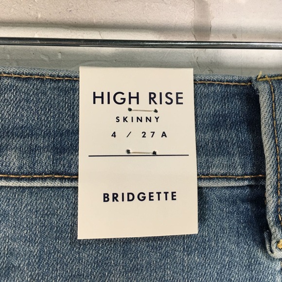 Lucky Brand High Rise Denim Mom Jean, Women's Size 4/27 Ankle - Blue - Picture 12 of 14